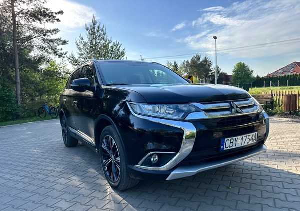 Mitsubishi Outlander cena 59900 przebieg: 75895, rok produkcji 2016 z Bydgoszcz małe 191